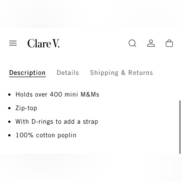 Clare V. Lil Zip Sac - Picture 5 of 9